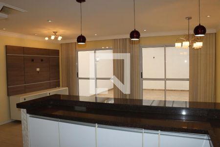 Sala/cozinha de casa de condomínio para alugar com 3 quartos, 170m² em Vila Appia Antica, Cotia