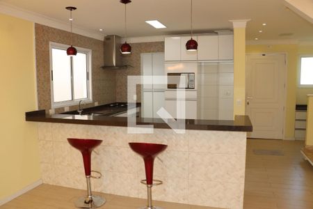 Sala/cozinha de casa de condomínio para alugar com 3 quartos, 170m² em Vila Appia Antica, Cotia