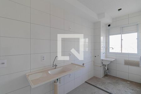 Sala/Cozinha/Área de Serviço  de apartamento à venda com 2 quartos, 38m² em Cidade Nova São Miguel, São Paulo