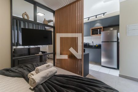 Sala/Quarto de kitnet/studio para alugar com 1 quarto, 26m² em Botujuru, Mogi das Cruzes