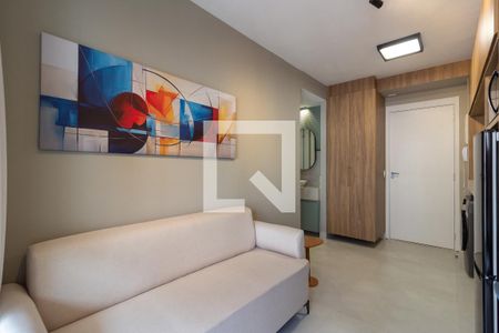 Sala/Cozinha de apartamento para alugar com 1 quarto, 28m² em Pinheiros, São Paulo