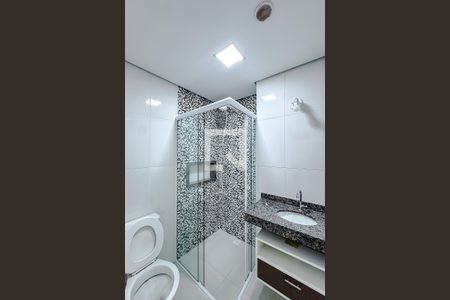 Banheiro de kitnet/studio para alugar com 1 quarto, 38m² em Tatuapé, São Paulo