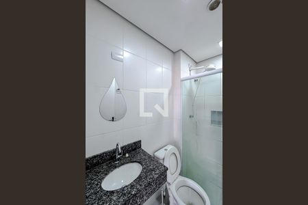 Banheiro de kitnet/studio para alugar com 1 quarto, 39m² em Tatuapé, São Paulo