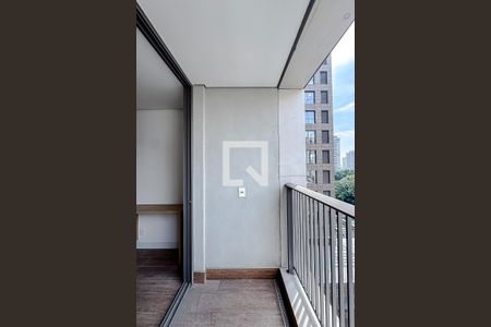 Varanda de kitnet/studio para alugar com 1 quarto, 23m² em Vila Gomes Cardim, São Paulo