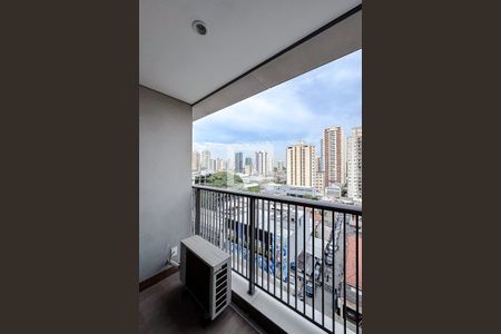 Varanda de kitnet/studio para alugar com 1 quarto, 23m² em Vila Gomes Cardim, São Paulo