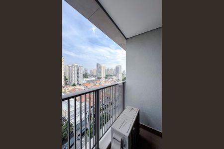 Varanda de kitnet/studio para alugar com 1 quarto, 23m² em Vila Gomes Cardim, São Paulo