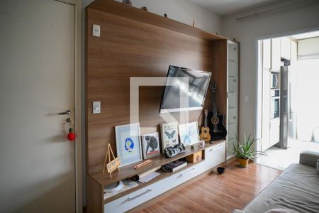 Sala de apartamento à venda com 1 quarto, 42m² em Vila Dom Pedro I, São Paulo