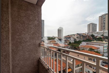 Varanda da Sala de apartamento à venda com 2 quartos, 50m² em Vila Dom Pedro Ii, São Paulo