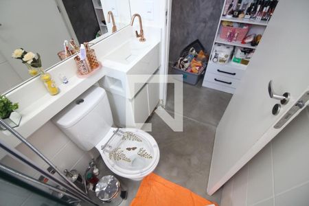Banheiro de apartamento para alugar com 1 quarto, 45m² em Santa Maria, Belo Horizonte