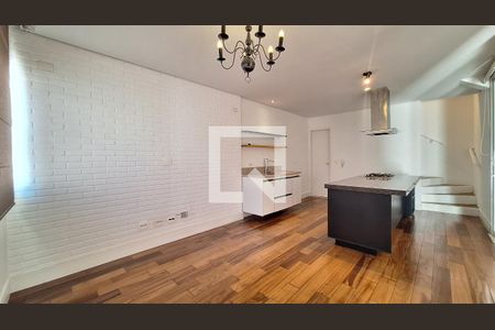 Sala/Cozinha de casa para alugar com 1 quarto, 115m² em Vila Hamburguesa, São Paulo