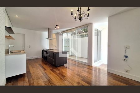 Sala/Cozinha de casa para alugar com 1 quarto, 115m² em Vila Hamburguesa, São Paulo