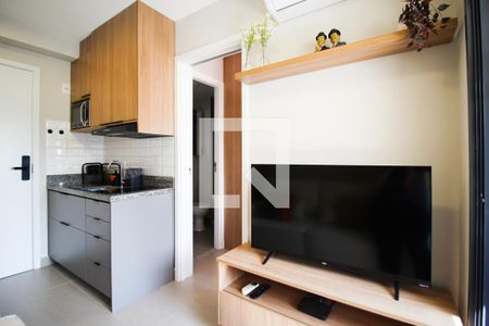 Sala de apartamento à venda com 1 quarto, 27m² em Vila Olímpia, São Paulo