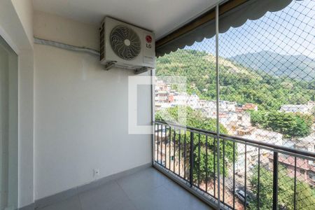 Varanda da Sala de apartamento para alugar com 3 quartos, 120m² em Tijuca, Rio de Janeiro