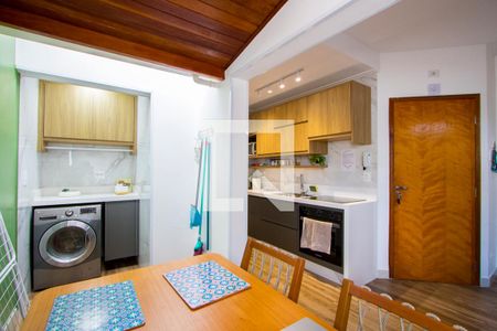 Sala de apartamento para alugar com 2 quartos, 47m² em Vila Valparaíso, Santo André