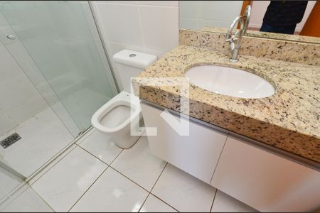 Banheiro Suíte de apartamento à venda com 3 quartos, 85m² em União, Belo Horizonte