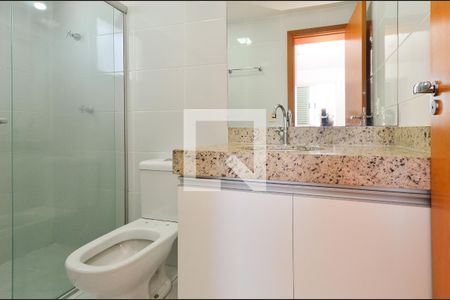 Banheiro Suíte de apartamento à venda com 3 quartos, 85m² em União, Belo Horizonte