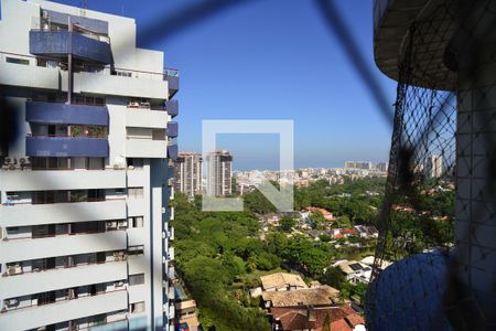 Varanda de apartamento para alugar com 3 quartos, 87m² em Barra da Tijuca, Rio de Janeiro
