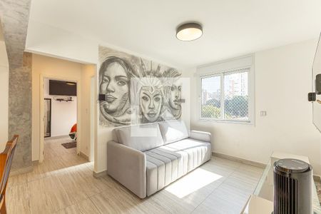 Sala de apartamento para alugar com 1 quarto, 64m² em Itaim Bibi, São Paulo