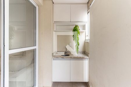 Varanda da Sala de apartamento à venda com 1 quarto, 41m² em Centro Histórico de São Paulo, São Paulo