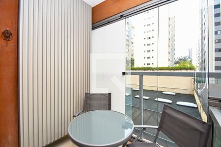 varanda Sala de jantar de kitnet/studio para alugar com 1 quarto, 28m² em Jardim Paulista, São Paulo