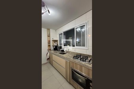 Sala - Cozinha de apartamento à venda com 2 quartos, 60m² em Vila Pires, Santo André