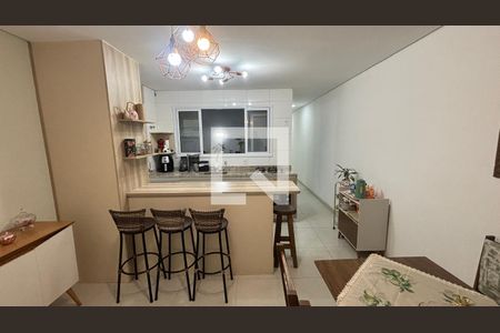 Sala - Cozinha de apartamento à venda com 2 quartos, 60m² em Vila Pires, Santo André