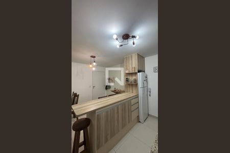 Sala - Cozinha de apartamento à venda com 2 quartos, 60m² em Vila Pires, Santo André