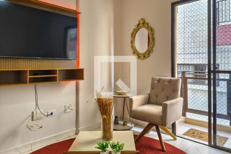 Sapa de apartamento para alugar com 1 quarto, 72m² em Guilhermina, Praia Grande