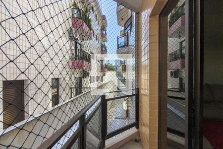 Sacada  de apartamento para alugar com 1 quarto, 72m² em Guilhermina, Praia Grande