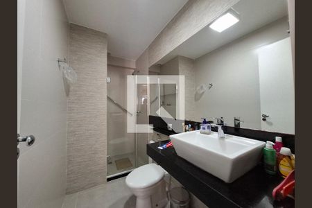 Banheiro da suíte  de apartamento à venda com 3 quartos, 200m² em Botafogo, Rio de Janeiro