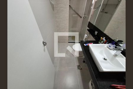 Banheiro da suíte  de apartamento à venda com 3 quartos, 200m² em Botafogo, Rio de Janeiro