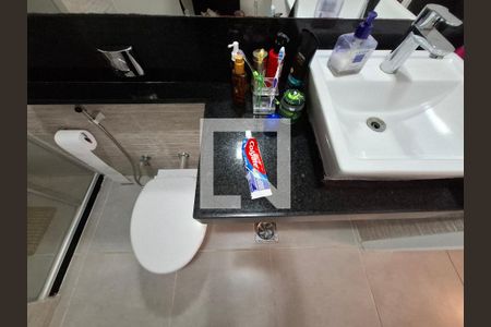 Banheiro da suíte  de apartamento à venda com 3 quartos, 200m² em Botafogo, Rio de Janeiro