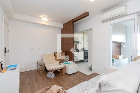 Sala de apartamento à venda com 2 quartos, 65m² em Cidade Monções, São Paulo