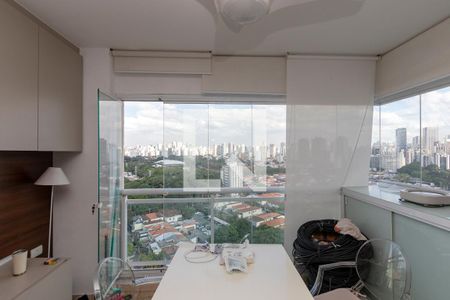 Varanda de apartamento à venda com 2 quartos, 65m² em Cidade Monções, São Paulo
