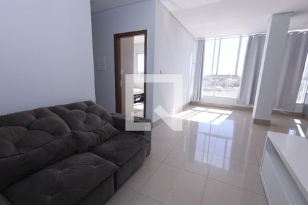 Sala de apartamento para alugar com 2 quartos, 69m² em Jardim Atlantico, Goiânia
