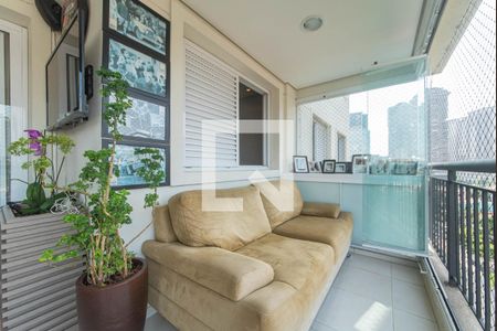 Varanda de apartamento à venda com 3 quartos, 117m² em Santo Amaro, São Paulo