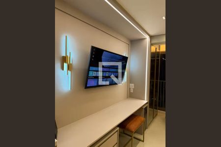 Sala/Quarto de apartamento para alugar com 1 quarto, 34m² em Cidade Monções, São Paulo
