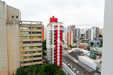 Vista da Sacada da Sala de apartamento à venda com 2 quartos, 77m² em Vila Clementino, São Paulo