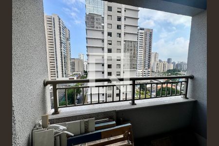 Varanda de apartamento à venda com 2 quartos, 42m² em Campo Belo, São Paulo