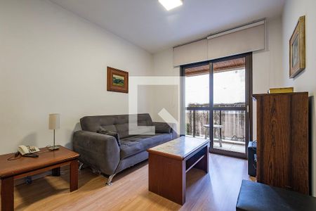 Sala/Cozinha de apartamento à venda com 1 quarto, 45m² em Jardim Paulista, São Paulo