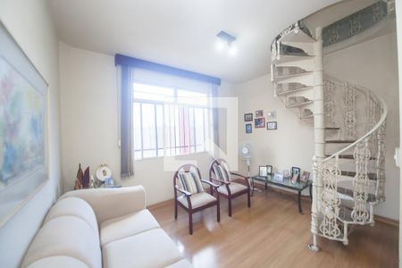 sala1 de apartamento à venda com 3 quartos, 175m² em São Lucas, Belo Horizonte