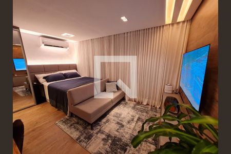 Sala/Quarto de kitnet/studio à venda com 1 quarto, 42m² em Cidade Monções, São Paulo