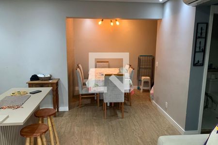 Sala de apartamento para alugar com 1 quarto, 72m² em Marapé, Santos