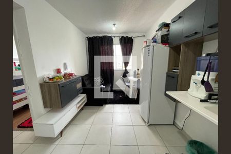 Sala/Cozinha de apartamento à venda com 2 quartos, 34m² em Jardim Celeste, São Paulo
