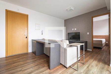 Sala/Cozinha de apartamento para alugar com 1 quarto, 46m² em Sumaré, São Paulo