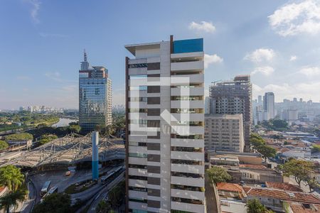 Vista da Varanda de apartamento à venda com 1 quarto, 41m² em Pinheiros, São Paulo