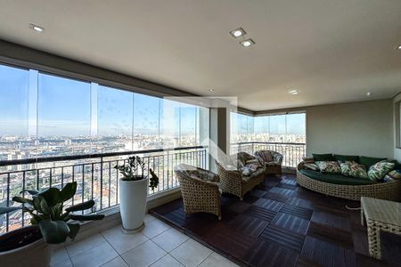 Varanda gourmet de apartamento para alugar com 4 quartos, 210m² em Vila Prudente, São Paulo