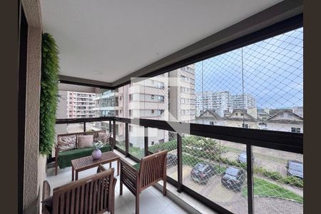 Varanda de apartamento à venda com 4 quartos, 118m² em Recreio dos Bandeirantes, Rio de Janeiro