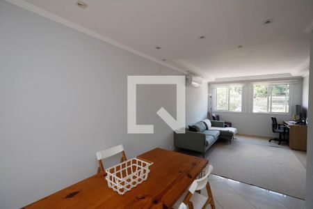 Sala  de casa de condomínio para alugar com 3 quartos, 110m² em Vila Santos, São Paulo