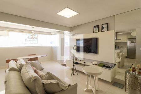 Sala de apartamento para alugar com 1 quarto, 125m² em Cidade Monções, São Paulo